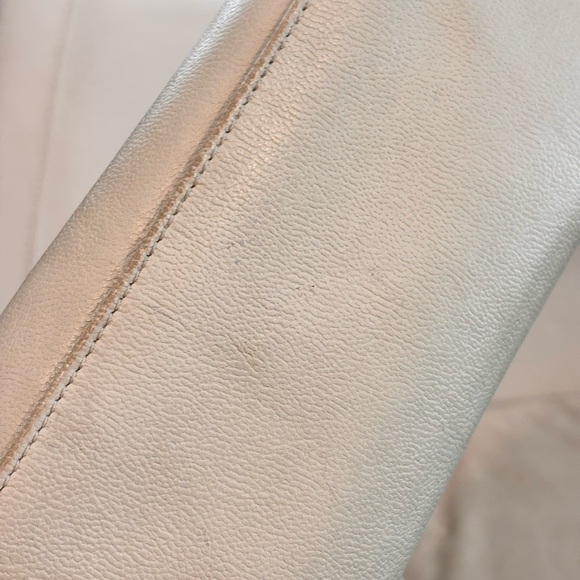 See by Chloé Lizzie Beige Leather Bi-Color Continental Wallet W/ COA - Picture 11 of 16